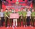 Geleximco và ABBank trao tặng 200 nhà ở doanh trại cho công an xã thị trấn 