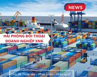 Hải Phòng Chuẩn bị tổ chức Hội nghị Đối thoại với Doanh nghiệp xuất nhập khẩu