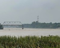 Phú Thọ Sập cầu Phong Châu 