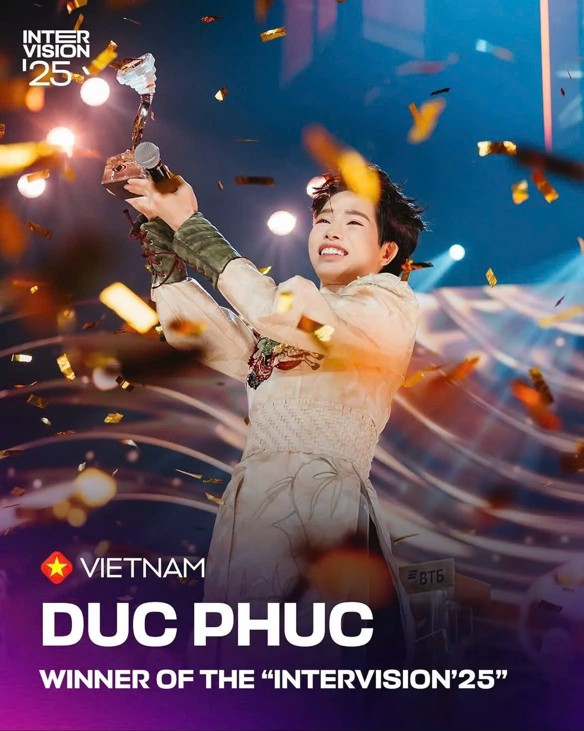 Lý do Bộ Văn hoá Thể thao và Du lịch lựa chọn Đức Phúc tại cuộc thi quốc tế