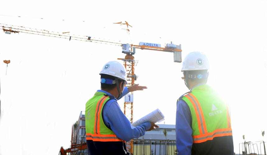 Delta E&C nợ hơn 1,1 tỷ đồng bảo hiểm xã hội, liên tục thế chấp quyền tài sản cho các khoản vay lớn