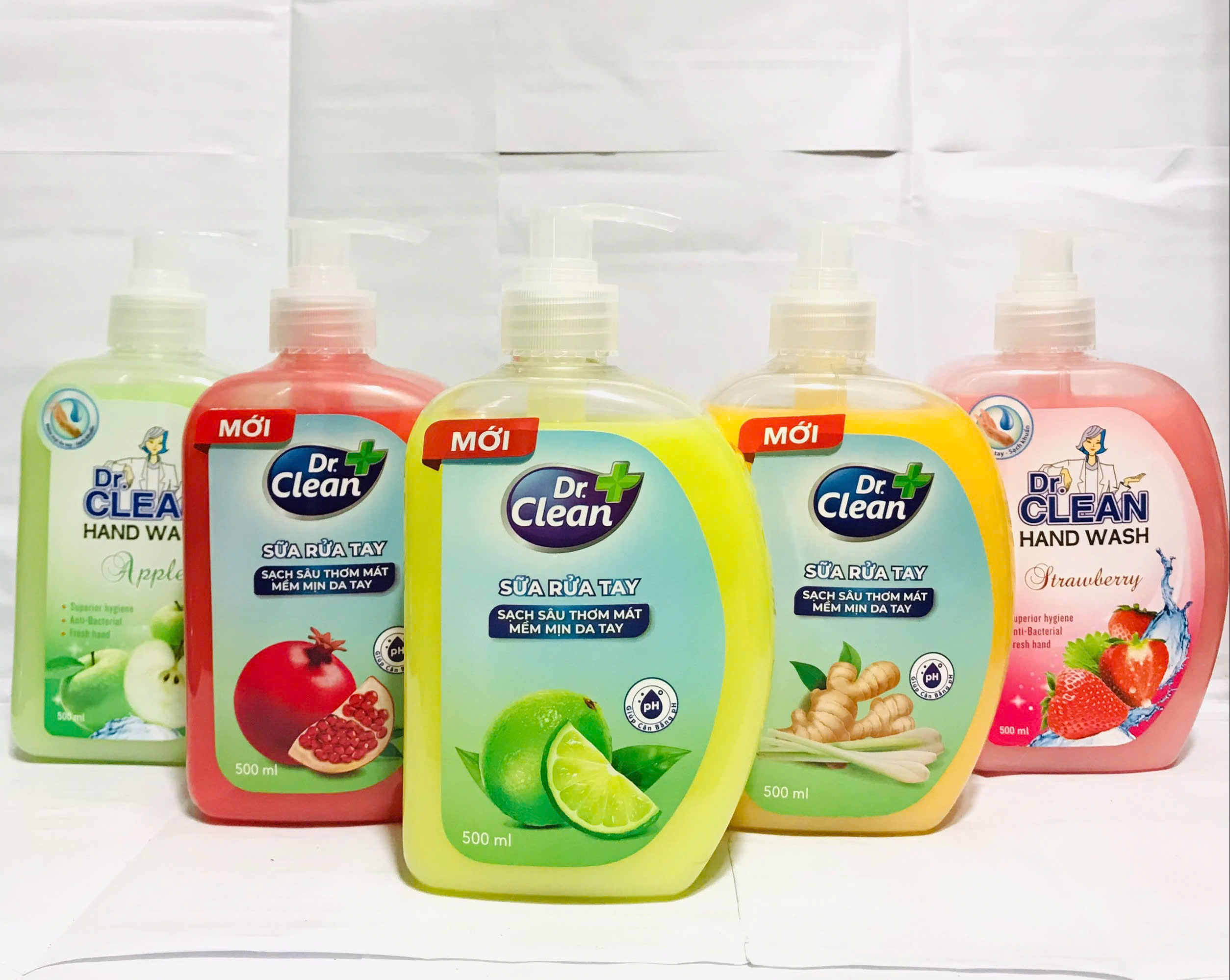 Thu hồi lô sữa rửa tay Dr. Clean Peach do công thức thực tế không đúng hồ sơ công bố