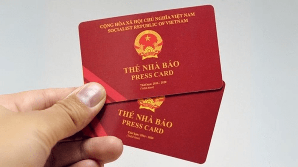 Gia hạn sử dụng thẻ nhà báo kỳ hạn 2021 - 2025 đến hết ngày 30/9