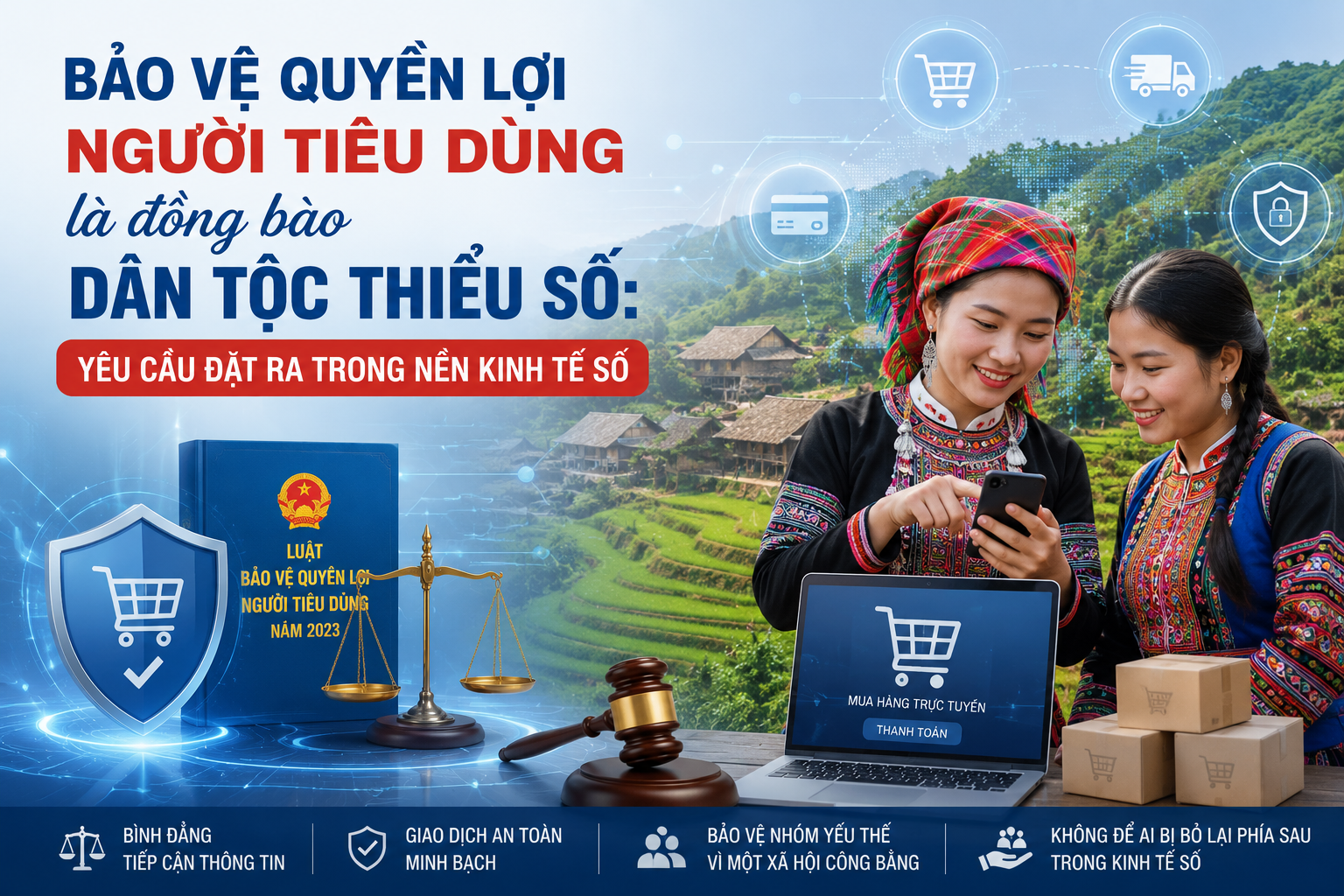 Bài 1: Bảo vệ người tiêu dùng dân tộc thiểu số trong kinh tế số