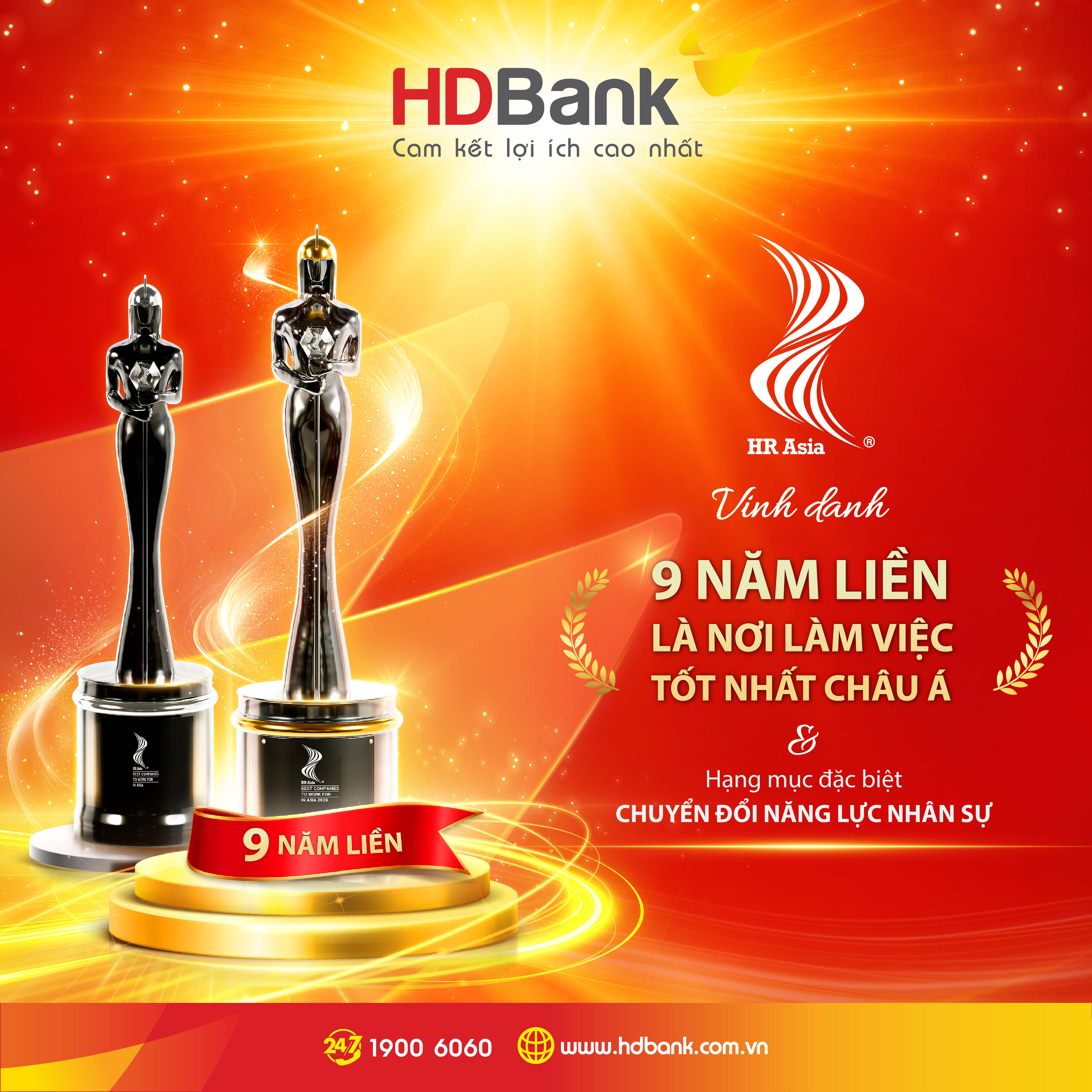 HDBank đổi mới và lợi thế cạnh tranh bắt đầu từ con người  