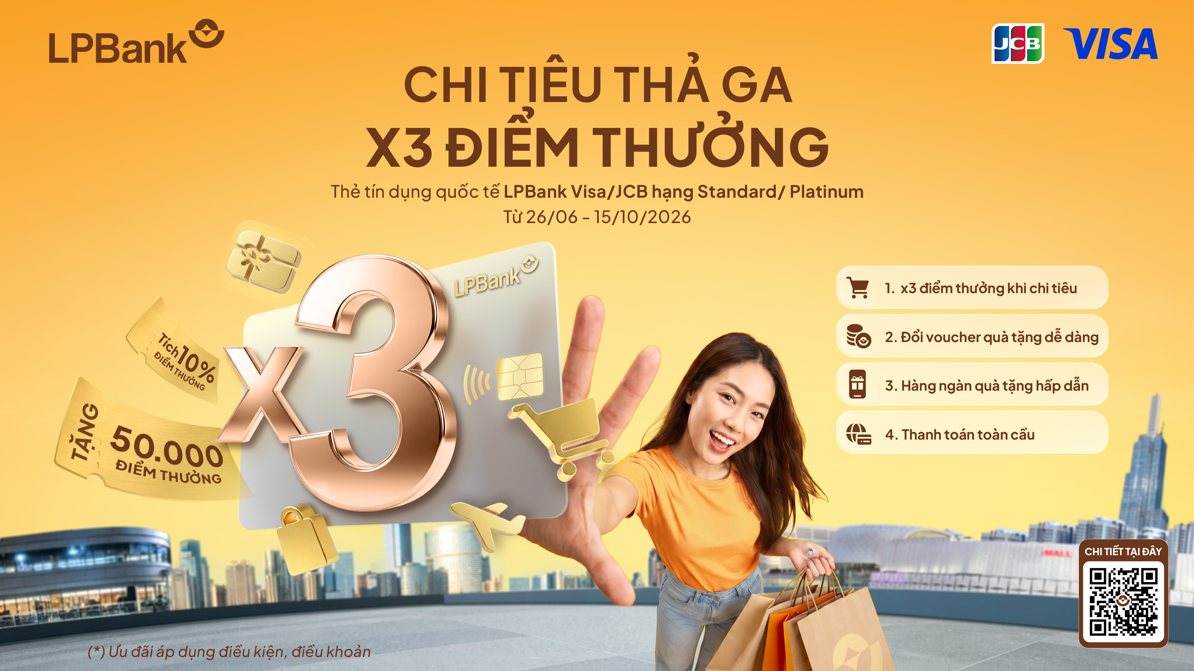 Thẻ tín dụng LPBank thiết lập chuẩn mực dịch vụ theo phân khúc, gia tăng giá trị trên từng giao dịch