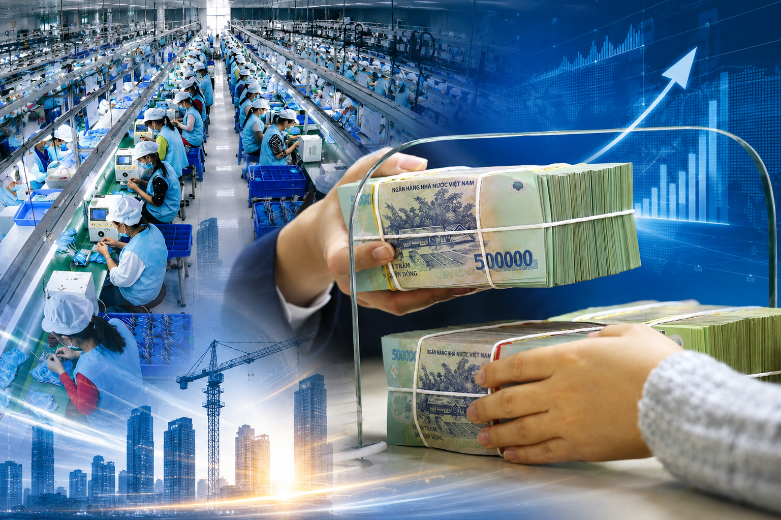 Ngân hàng chủ động dẫn vốn vào sản xuất, xuất khẩu